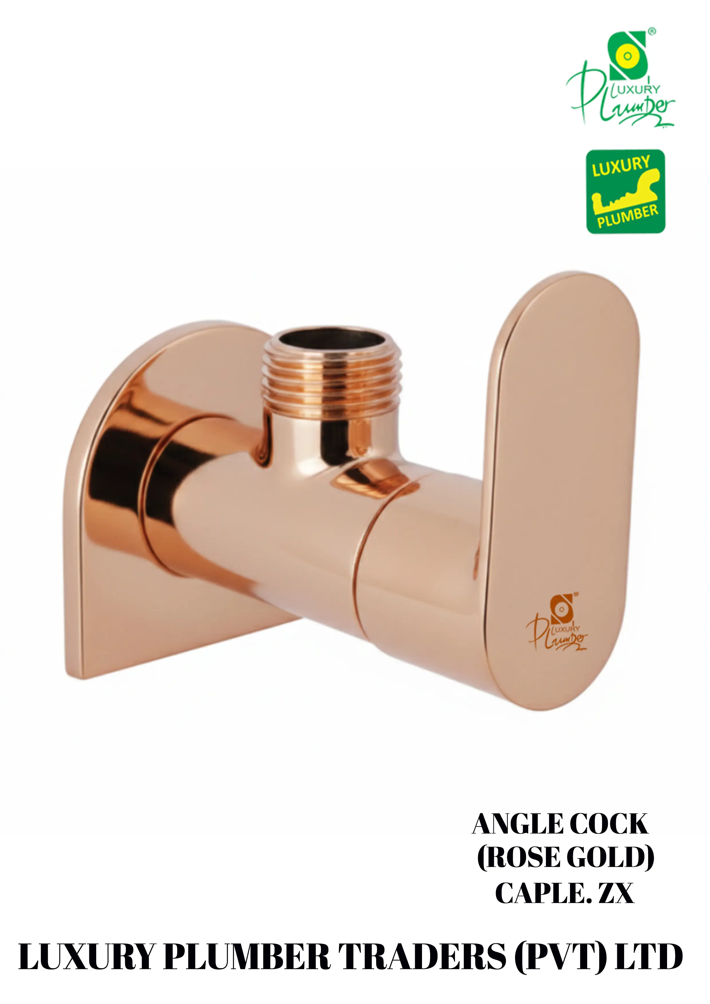 ANGLE COCK ROSE GOLD